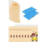 OTraki Portable Urinal for Men, 600ml Disposable Urine Bag for Travel Gel Urine Bags Vomit Bags, Travel Urinals for Camping Toilets, Traffic Jam, Pee Bags for Men Women Pregnant Patient