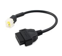 OTRCORIC Delphi 6pin Benelli 6 pin Motorcycle Adapter motorrad OBD2 Connector Compatible with Benelli Obd Obd2 Scanner Diagnostic Tool for Delphi Motorbike
