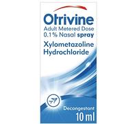 Otrivine Adult Nasal Metered Dose Decongestant Spray, 10 ml