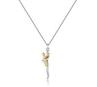 OTroyllvaoT Eternal Love Necklace, Maternal Love Pendant Necklaces, Eternal Embrace Clavicle Chain, Warm Heart Gift For Mother Or Child (Gold A)