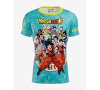 Otso Dragon Ball short sleeve T-shirt aqua blue red - S