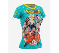 Otso Dragon Ball T-shirt short sleeve aqua blue red Women - XS