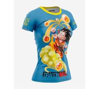 Otso Dragon Ball T-shirt short sleeve blue yellow Women - S