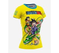 Otso Dragon Ball Shenron Short Sleeve T-shirt Yellow S Woman