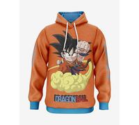 Otso Kintoun Hoodie orange blue - L