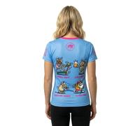 Otso Kukuxumusu Runners Short Sleeve T-shirt Blue XS Woman