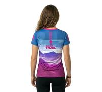 Otso Made To Trail Short Sleeve T-shirt Blue M Woman