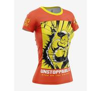 Otso Popeye Short Sleeve T-shirt intense orange yellow Women - XS