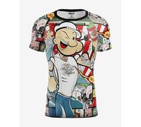 Otso Popeye Short Sleeve T-shirt intense red blue - S