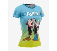 Otso Popeye Short Sleeve T-shirt light green blue Women - S