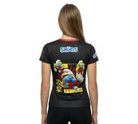 Otso Smurfs Short Sleeve T-shirt Black S Woman