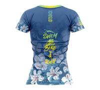 Otso Swim Bike Run Flower Short Sleeve T-shirt