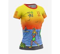 Otso Time To Tri Run Short Sleeve T-shirt Multicolor L Women