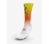 Otso Time to tri Socks deep orange yellow Women - M