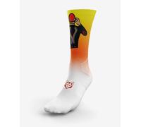 Otso Time to tri Socks pure white yellow orange - M