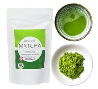 Otsuka Green Tea Co - Ceremonial Matcha Powder - 100％ Authentic Japanese Origin, First Harvest Ceremonial Grade Matcha Powder - Made in Shizuoka Prefecture Kakegawa City Japan (Large - 100g)