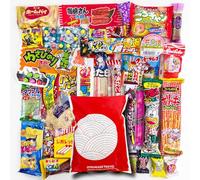 OTSUMAMI TOKYO 35pcs Original Japanese Dagashi Candy & Snack Assortment Gift Bag - Hand-Picked Variety Box of Popular Treats - Fun & Unique Gifts for Kids & Adults