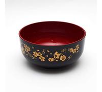 OTSUMAMI TOKYO Sakura Cherry Brossom Pattern Soup Bowl, Tonjiru Cup for Miso Soup, Noodles, Rice bowl, Donburi Dishwasher Safe, Made in Japan (1pc, Large 5.1 x 2.5 in. 18.6 fl oz.)