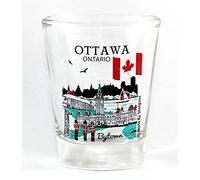 Ottawa Ontario Canada Great Canadian Cities Collection Shot Glass