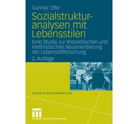 Otte - Sozialstrukturanalysen mit Lebensstilen - New paperback or soft - X555z
