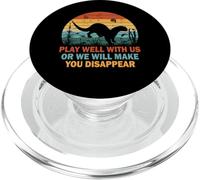 Otter Animal River Otter Earrings Nature PopSockets PopGrip for MagSafe