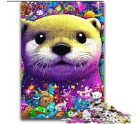 Otter Baby 2000 Piece Jigsaw Puzzle for Adults Teens, Help The Brain Exercise Addictive Toys to Cultivate Patience Perfect Decoration (70x100cm)