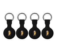Otter Bath Silicone Case Compatible with Airtag Anti-Scratch Key Chain for Air Tags Shockproof GPS Cover
