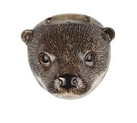 Otter Ceramic Wall Vase Small By Quail British Wildlife Wall Decoration