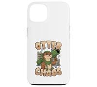 Otter Chaos Kawaii Animal Pun Funny Cute Case for iPhone 13