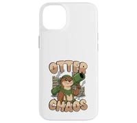 Otter Chaos Kawaii Animal Pun Funny Cute Case for iPhone 14 Plus