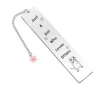 Otter Gifts for Women Adults Otter Gifts for Otters Lovers Bookmarks for Women Just A Girl Who Loves Otters Otter Themed Gifts for Women Lady Gifts Otter Presents for Men Mum Present