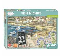 Otter House - 1000 Piece Jigsaw Puzzle - Fish 'N' Chips