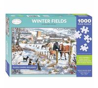 Otter house 1000 Piece Jigsaw Puzzle - Winter Fields