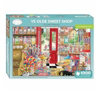Otter House Ye Olde Sweet Shop Jigsaw Puzzle in Multicolor, Size 1000 Piece, Cardboard | Charlies