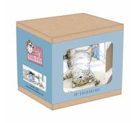 Otter House Alison's Animals Recharging Cat Tarka Mug