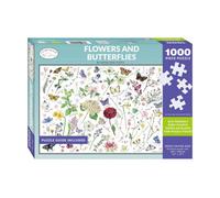 Otter House Flower & Butterflies Jigsaw Puzzle 1000 Pieces