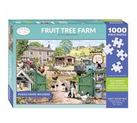 Otter House Gift 1000 Piece Jigsaw Puzzle - Fruit Tree Farm
