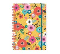 Otter House Gift Bohemia Stationery - A5 Hardcover Notebook - Flowers