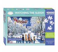 Otter House Gift Jigsaw Puzzle 1000 Piece - Watching The Sleigh