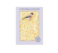 Otter House Gift RSPB - in The Wild Stationery - Small Notecards (6 Card Pack) - Bullfinch