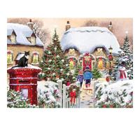 Otter House Holly Cottage Jigsaw Puzzle, Jigsaws & Puzzles, Lifestyle, Gift