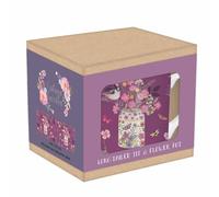 Otter House Long-Tailed Tit & Flower Pot - Tarka Mug