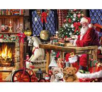 Otter House Santa’s Workshop by Richard Macneil 1000 piece jigsaw puzzle