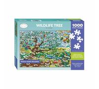 Otter House Wildlife Tree - 1000 Piece Jigsaw Puzzle