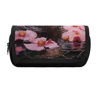 Otter in The Water Pencil Case Large Pencil Pouch Organizer Double Zip Pen Bag Pencil Bag for Office Supplies