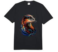 Otter Indian Tribes Art Indigenous Comfort Colors Adult Heavyweight T-Shirt