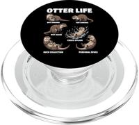 Otter Life Funny Otter Lover Animal PopSockets PopGrip for MagSafe
