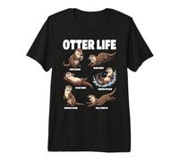 Otter Life Funny Otter Lover Animal Premium T-Shirt
