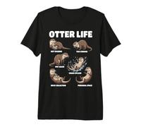 Otter Life Funny Otter Lover Animal Premium T-Shirt