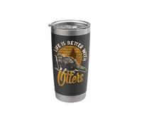 Otter Life is Better with Otters Stainless Steel Insulated Tumbler